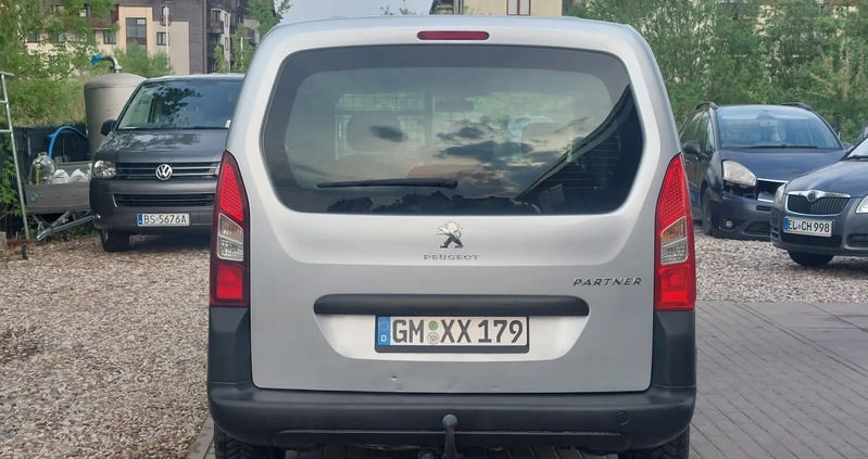 Peugeot Partner cena 34500 przebieg: 162000, rok produkcji 2017 z Augustów małe 211